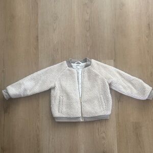 Gymboree Cream Sherpa Jacket